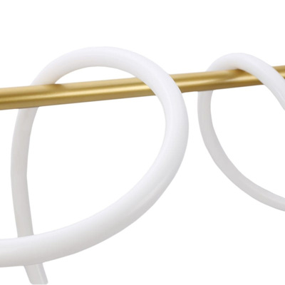 Nowoczesna spiralna lampa wisząca Czarna 150cm 360° 45W 3000K Abruzzo Spirali