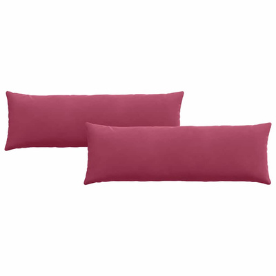 Poduszki na sofę 2 pcs Czerwone wino 120 x 40 cm