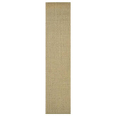 vidaXL Dywanik, naturalny sizal, 66x300 cm, zielony
