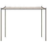 vidaXL Altana, biała, 3x3 m, 180 g/m², tkanina i stal