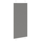 Roleta plisowana antracytowa 90x200 cm Szerokość tkaniny 89,4cm