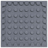 Płytki ochronne przed upadkiem 24 pcs Szary 50 x 50 cm Guma