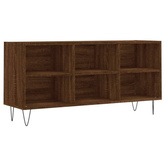 vidaXL Szafka pod TV, brązowy dąb, 103,5x30x50 cm