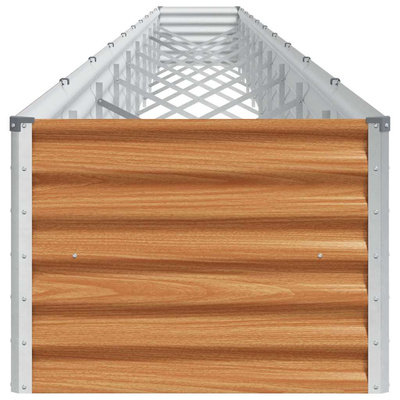 Podniesiona rabata ogrodowa 970 x 50 x 36 cm Stal Galwanizowana