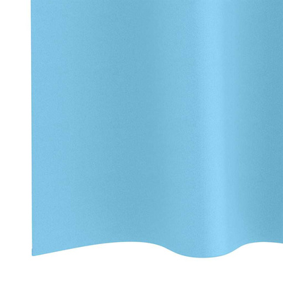 Firany blackout z kółkami 2 pcs Jasnoniebieski 175 x 140 cm