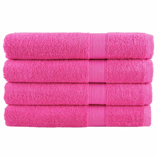 Ręczniki premium SOLUND, 4 szt., różowe, 80x200 cm, 600 g/cm?
