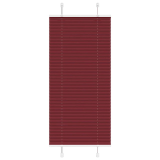 Roleta plisowana Bordowy Czerwony 55x150 cm Szerokość tkaniny