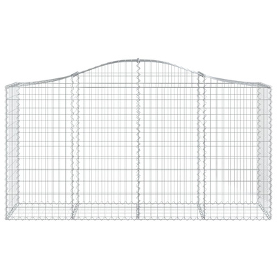 Kosze gabionowe, 50 szt, 200x50x100/120cm, galwanizowane żelazo