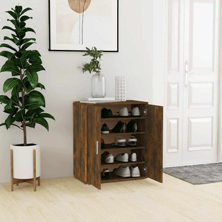 Szafki na buty 60 x 35 x 70 cm Dąb wędzony 6 przegród na buty