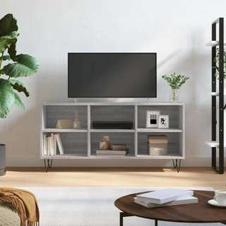 Szafka pod TV, szary dąb sonoma, 103,5x30x50 cm vidaXL