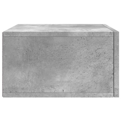 vidaXL Wiszące szafki nocne, 2 szt., szarość betonu, 35x35x20 cm wariant 6
