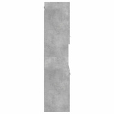 Wisząca szafka łazienkowa, szarość betonu, 30x30x130 cm