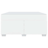 Ramka łóżka Biały 160 x 200 cm PVC