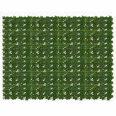 Parawan balkonowy z liśćmi zielony 200 x 150 cm