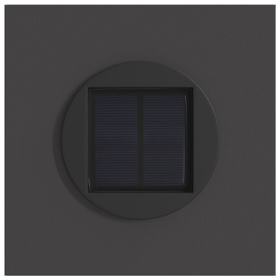 Słoneczna LED lampa na ścieżkę 2 pcs Czarny