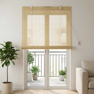 Roleta naturalny 90 x 220 cm Bambus