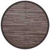 vidaXL Dywan na zewnątrz, brązowy, ?120 cm, PP