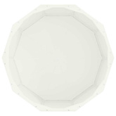 Donica Biały 60 x 60 x 35 cm Stal