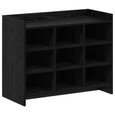 Szafka na buty Czarny dąb 85 x 39,5 x 70 cm Drewno inżynieryjne