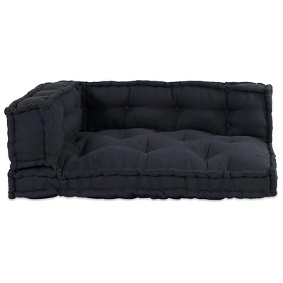 Poduszka do sofy paletowej 3 pcs antracytowy 120 x 80 x 38 cm