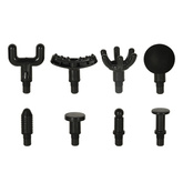 Pistolet do masażu masażer do pleców ciała wyświetlacz LED 8w1