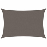 Żagiel przeciwsloneczny, 160 g/m?, antracytowy, 2,5x3,5 m, HDPE