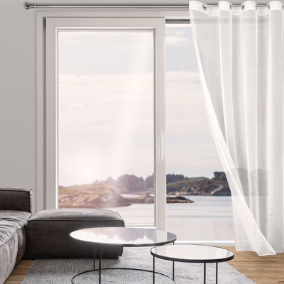 Firana Tamina biała 140x250