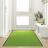 Dywanik wejściowy Zielony i Czarny 120 x 350 cm Poliamid i PVC
