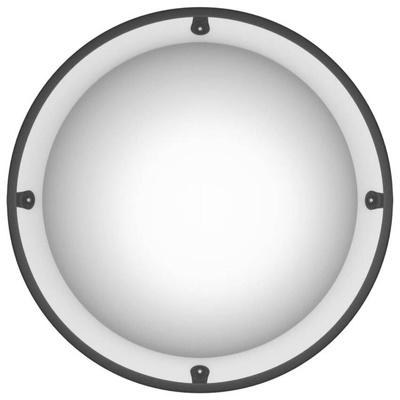 vidaXL Sferyczne lustro drogowe, 1/2 kuli, Ø30 cm, akryl