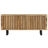 vidaXL Szafka pod TV, 90x30x40 cm, lite drewno mango