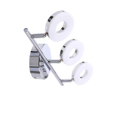 Lampa sufitowa THEMA listwa regulowana 3-punktowa LED do salonu metalowa