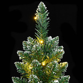 Sztuczna, smukła choinka, 150 lampek LED, 150 cm