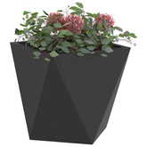 Donica Czarny 30 x 30 x 30 cm Stal