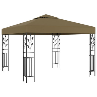 vidaXL Altana, 3 x 3 m, taupe, 180 g/m²