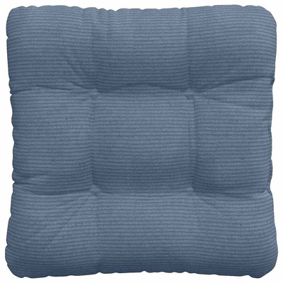 Poduszki na siedziska 4 pcs Niebieski 40 x 40 cm