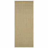 vidaXL Dywanik, naturalny sizal, 80x200 cm, zielony