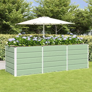 Donica Zielony 240 x 80 x 75 cm Stal