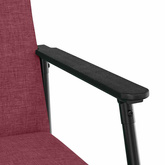 fotel Czerwone wino tkanina