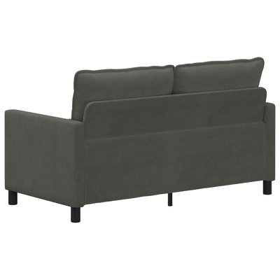 Sofa ciemnoszary 156 x 81 x 87,5 cm tkanina