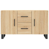 Komoda, dąb sonoma, 100x36x60 cm, materiał drewnopochodny model standard