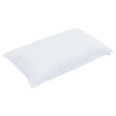 Poduszka z poduszką 2 pcs Biały 40 x 80 cm bawełna