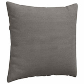 Poduszki na sofę 2 pcs Jasnoszary 45 x 45 cm Tkanina sztruksowa