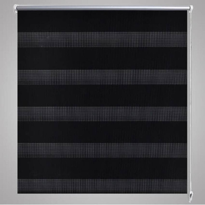 Roleta Zebra (40 x 100 cm) Czarna