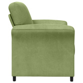 Sofa 1-osobowa Jasnozielony 88 x 83 x 95 cm Welur