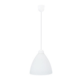menti lampa wisząca biała klosz biały