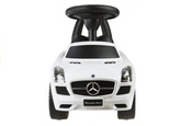 Jeździk Mercedes SLS AMG Pchacz Dla Dziecka Oparcie Schowek Biały