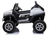 Auto na Akumulator Mercedes Unimog 4x4 Dla Dzieci Światła LED MP3 Biały