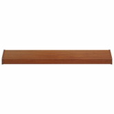 Parapet okienny Brązowe drewno 80 x 25 x 4,5 cm PVC