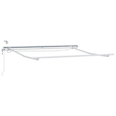 Rama markizy Biały 3 x 2,5 m Aluminium