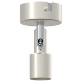 Reflektor sufitowy Z reflektorami Nikiel 8 x 8 x 10,5 cm Stal